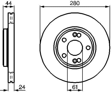 Brake Disc 0986478734 - image 10