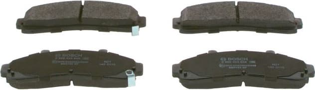 Brake Pad Set, disc brake 0986424656 - image 2