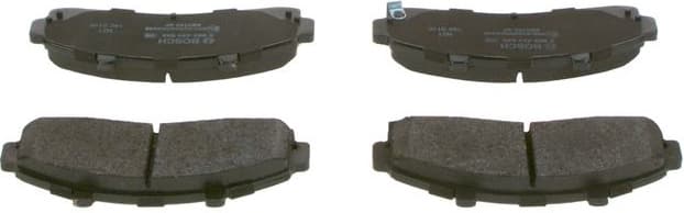 Brake Pad Set, disc brake 0986424656 - image 4