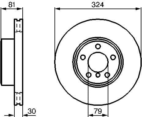 Brake Disc 0986479002 - image 3