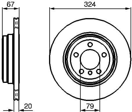 Brake Disc 0986479004 - image 7