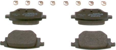Brake Pad Set, disc brake 0 986 424 988 - image 8
