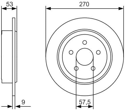 Brake Disc 0986479A79 - image 2