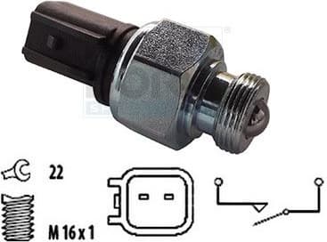 Switch, reverse light 36061