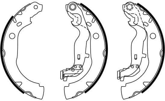 Brake Shoe Set 0986487774 - image 10