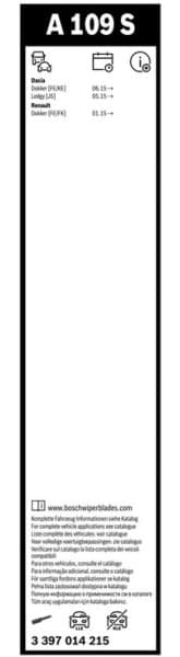 Wiper Blade Aerotwin 3 397 014 215 - image 9