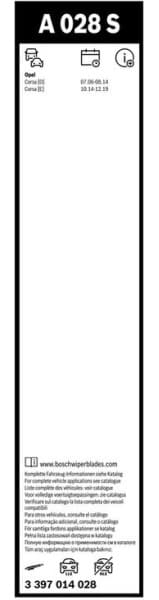 Wiper Blade Aerotwin 3 397 014 028 - image 2