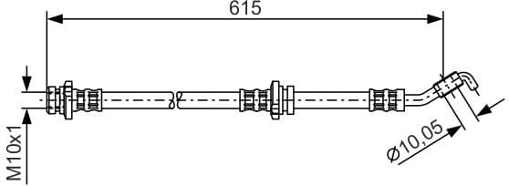 Brake Hose 1 987 476 363 - image 6