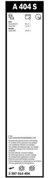 Wiper Blade Aerotwin 3 397 014 404 - image 8