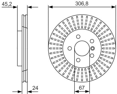 Brake Disc 0986479C93 - image 10