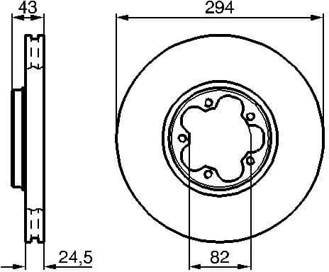 Brake Disc 0986479B29 - image 6
