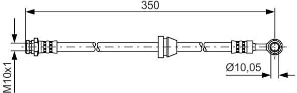 Brake Hose 1 987 481 388 - image 2