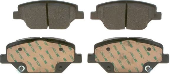 Brake Pad Set, disc brake 0986424869 - image 2