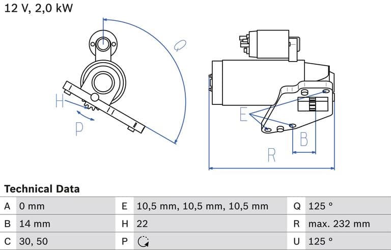 Starter 0986024710 - image 2