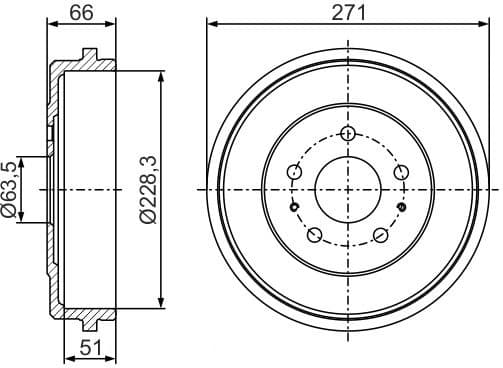 Brake Drum 0986477291 - image 10