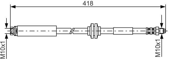 Brake Hose 1987481058 - image 2