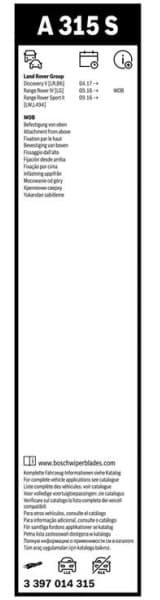 Wiper Blade Aerotwin 3 397 014 315 - image 8