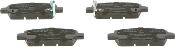 Brake Pad Set, disc brake 0986494857 - image 10