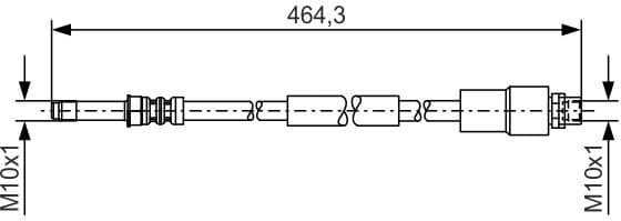 Brake Hose 1987481541 - image 2