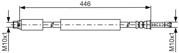 Brake Hose 1 987 481 777 - image 9