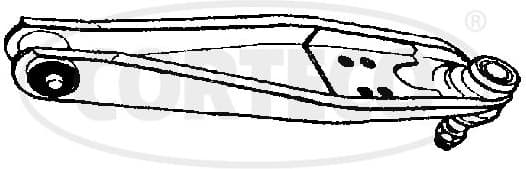 Control/Trailing Arm, wheel suspension 49397423