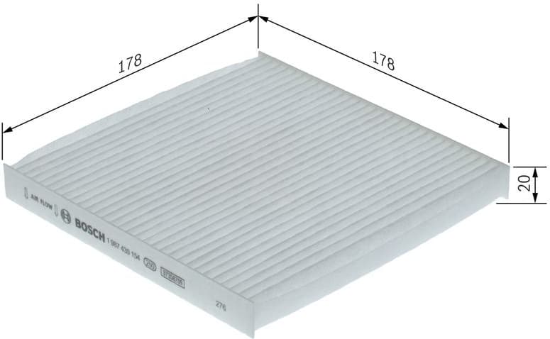 Filter, cabin air 1 987 435 154 - image 9