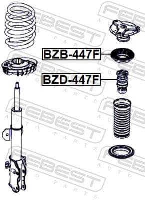 Rubber Buffer, suspension BZD-447F - image 2