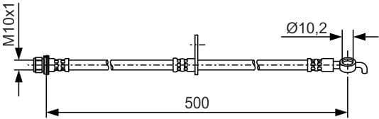 Brake Hose 1 987 481 A37 - image 10