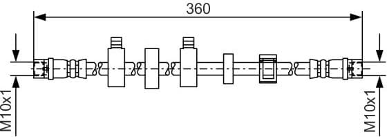 Brake Hose 1987481538 - image 6