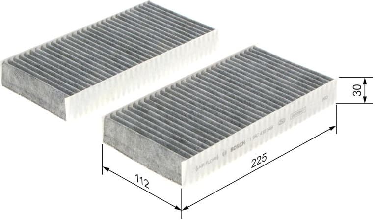 Filter, cabin air 1 987 435 549 - image 10