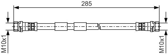 Brake Hose 1 987 481 522 - image 6