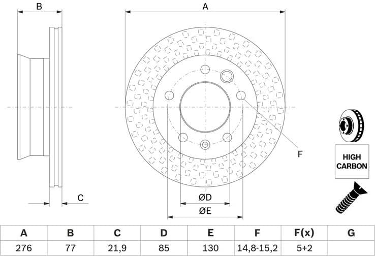 Brake Disc 0986478849 - image 10