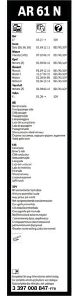 Wiper Blade Aerotwin Retrofit 3 397 008 847 - image 8