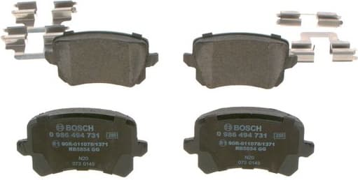 Brake Pad Set, disc brake 0986494731 - image 10