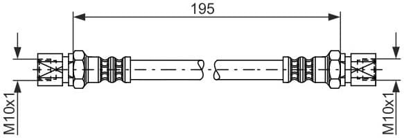 Brake Hose 1987476030 - image 3