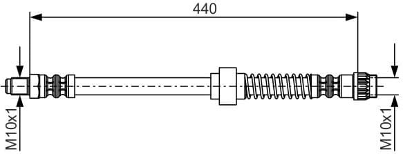 Brake Hose 1 987 476 651 - image 6