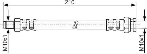 Brake Hose 1 987 476 877 - image 2