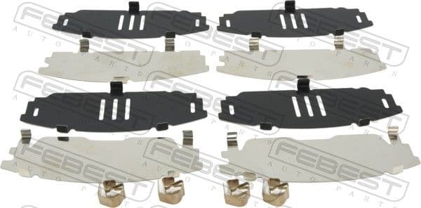 Anti-Squeal Foil, brake pad (back plate) 0103-NDE180F