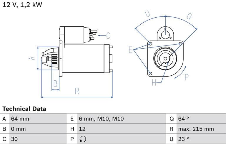 Starter 0986025180 - image 2