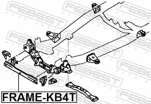 Cross Member FRAME-KB4T - image 2