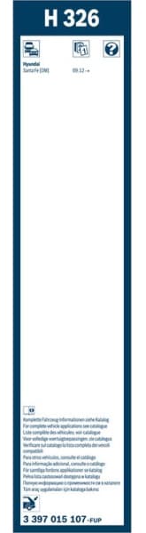 Wiper Blade Rear 3397015107 - image 9