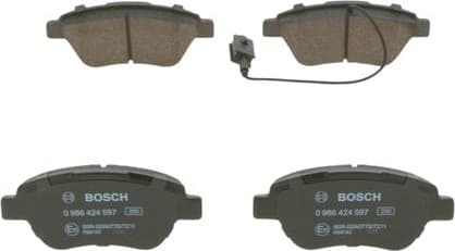 Brake Pad Set, disc brake 0986424597 - image 10