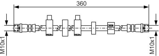 Brake Hose 1987481540 - image 6