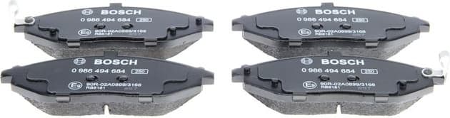 Brake Pad Set, disc brake 0986494684 - image 12