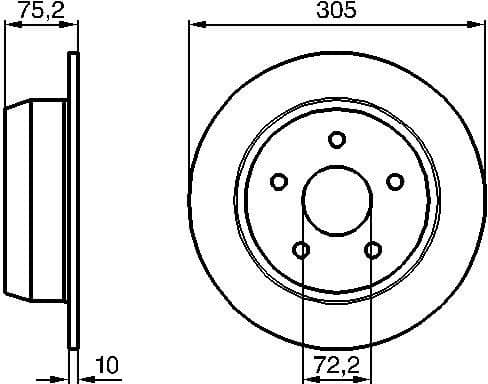 Brake Disc 0986478771 - image 6