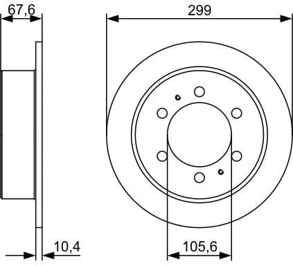 Brake Disc 0986478999 - image 10