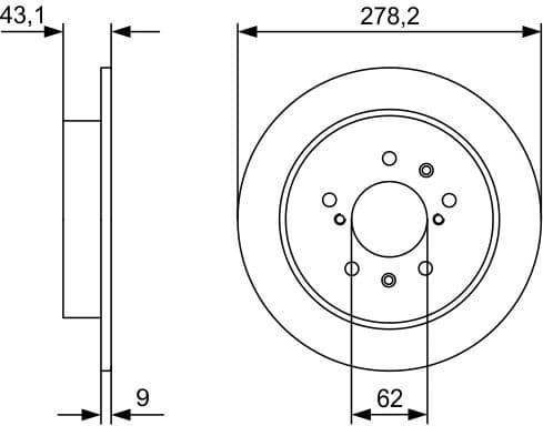 Brake Disc 0986479D34 - image 10