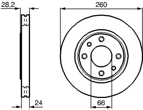 Brake Disc 0986478830 - image 7