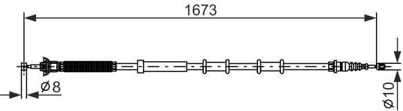 Cable Pull, parking brake 1987477977 - image 6