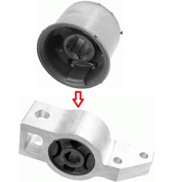 Silentblock front axle 34559 01